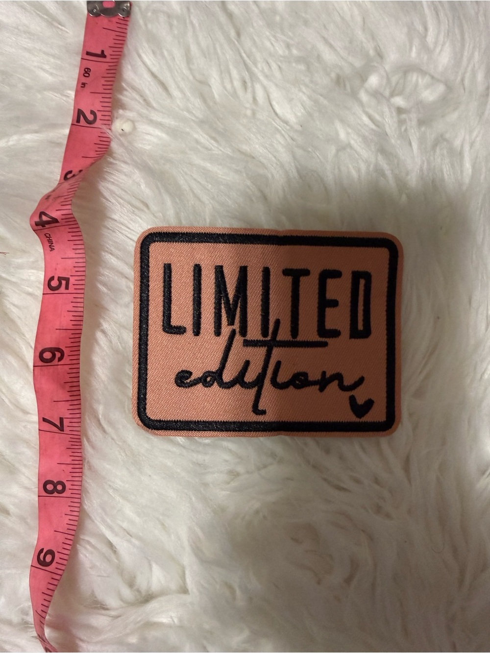 Limited Edition-Iron On Patch